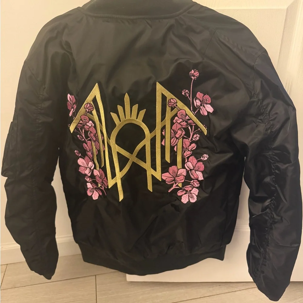 Sleep Token Black Bomber Jacket from Tour - Picture 4 of 5